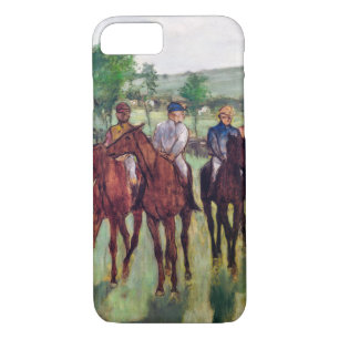 Jockeys and Race Horses, Edgar Degas iPhone 8/7 Case