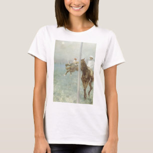 Jockeys Before the Race by Edgar Degas T-Shirt