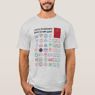 JoCo Passporto 2023 Stamp Guide T-shirt