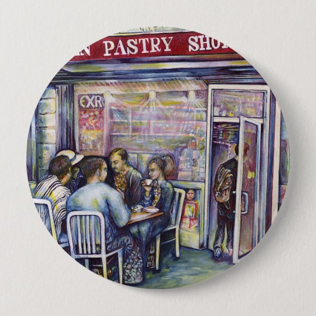 Jocund 10 Cm Round Badge (Front)