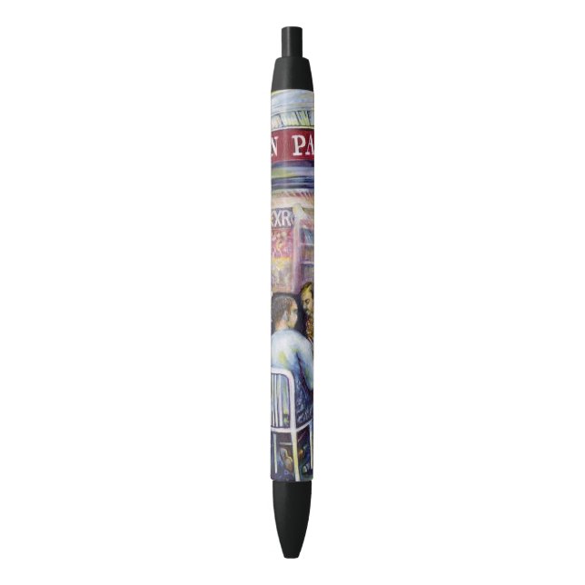 Jocund Black Ink Pen (Front Vertical)