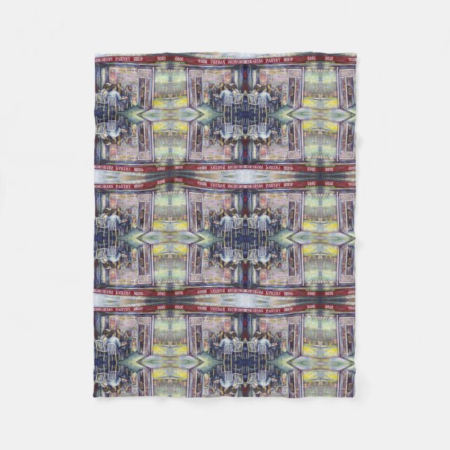 Jocund Fleece Blanket (Front)