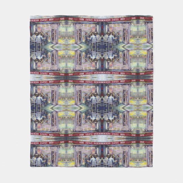 Jocund Fleece Blanket (Front)