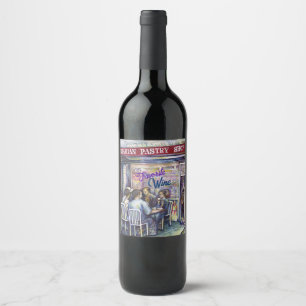 Jocund Wine Label