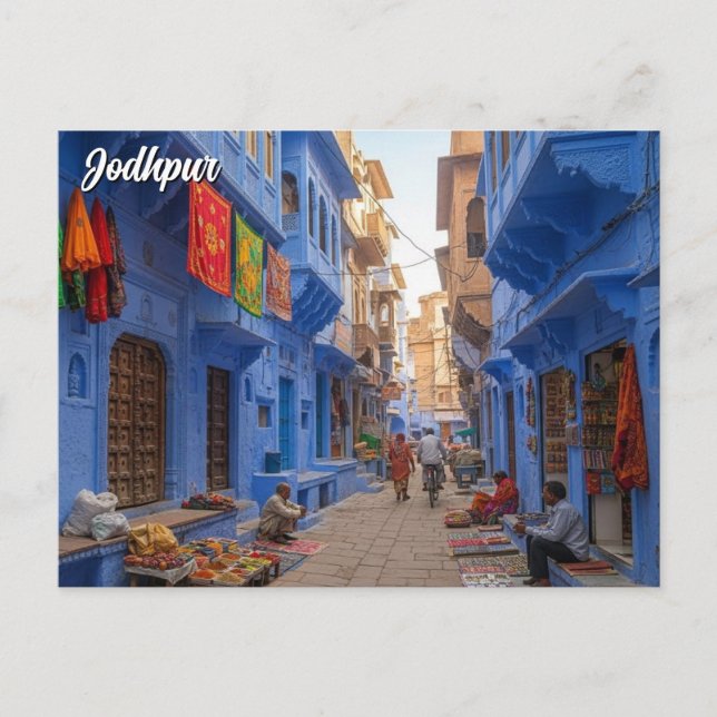Jodhpur India Postcard (Front)