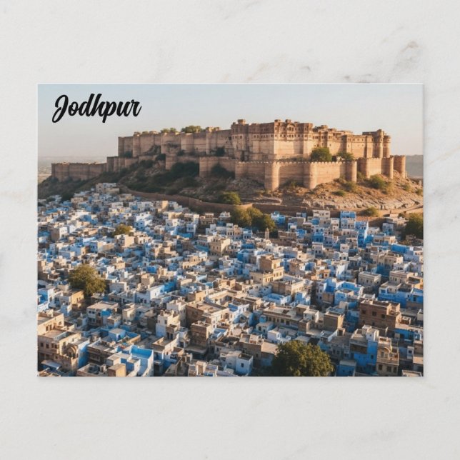 Jodhpur India Postcard (Front)