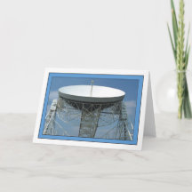Jodrell Bank Greetings Card