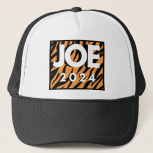 JOE 2024 Tiger Print Trucker Hat