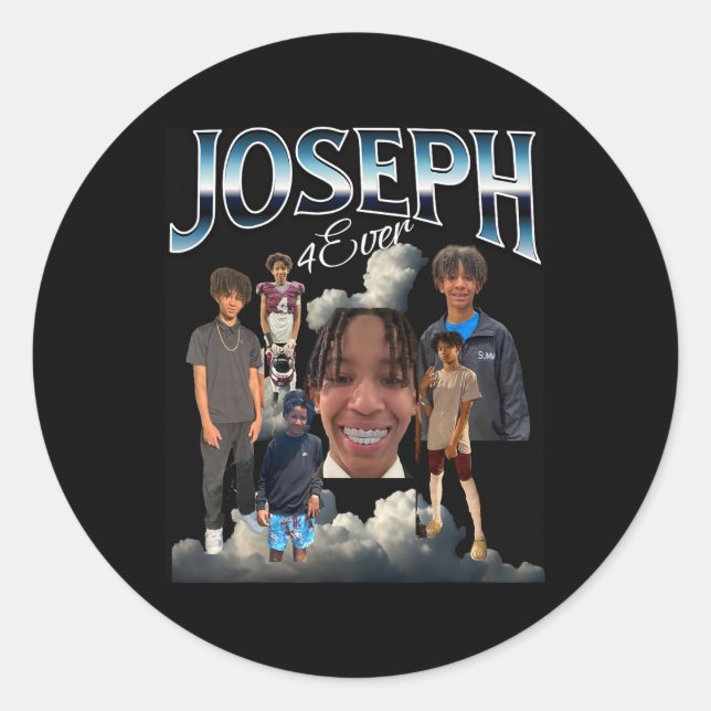 Joe 4 Life  Classic Round Sticker (Front)