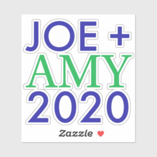 Joe and Amy 2020 Vinyl Sticker