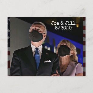 Joe and Jill Biden 2020 Election Postcard