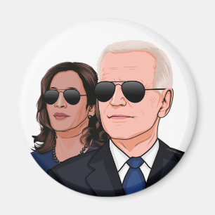 Joe and Kamala Aviators Magnet