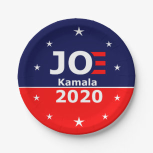 Joe and Kamala - Joe Biden Kamala Harris Paper Plate