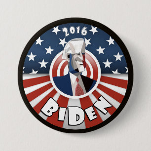 Joe Biden 2016 7.5 Cm Round Badge