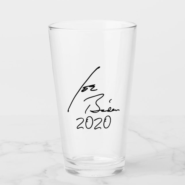 JOE BIDEN 2020 Autograph Glass (Front)