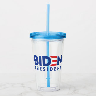 Joe Biden 2020 Biden for President Acrylic Tumbler