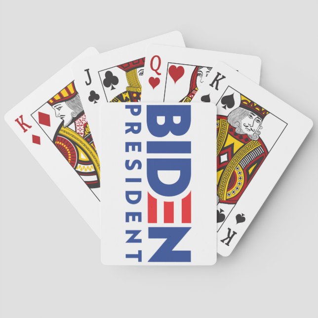 Joe Biden 2020 Biden for President Playing Cards (Back)