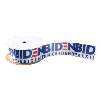 Joe Biden 2020 Biden for President Satin Ribbon