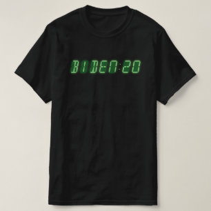 Joe Biden 2020 Digital Clock T-Shirt