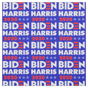Joe Biden 2020 Harris Vote Blue Election Democrat Fabric