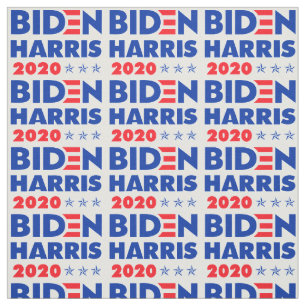 Joe Biden 2020 Harris Vote Blue Election Democrat Fabric