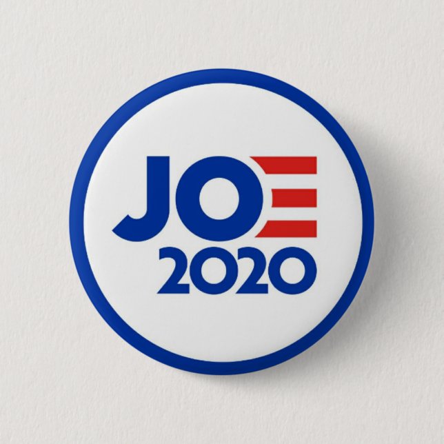 Joe Biden 2020 logo 6 Cm Round Badge (Front)