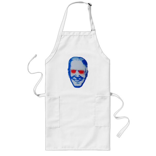 Joe Biden 2024,  gift for, Dark Brandon Tea Funny Long Apron (Front)
