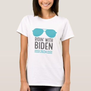 Joe Biden 2024 - Ridin' with Biden T-Shirt