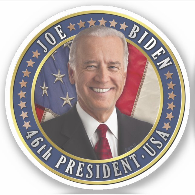 Joe Biden 46th President USA Commemorative Photo (Front)