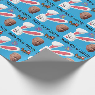 JOE BIDEN 4TH OF EASTER CHRISTMAS FUNNY   WRAPPING PAPER