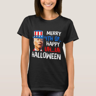 Joe Biden 4th Of July Confused Fun Merry 4th Of Ha T-Shirt