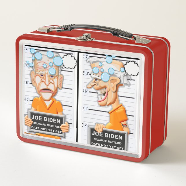 JOE BIDEN AKA THE BIG GUY METAL LUNCH BOX (Front)