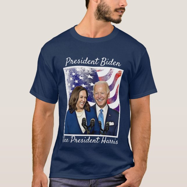 Joe Biden and Kamala Harris 2020 T-Shirt (Front)