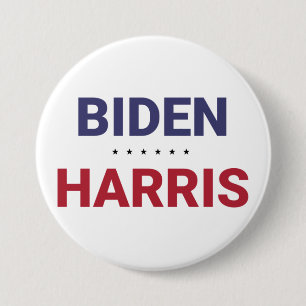 Joe Biden and Kamala Harris (2020 US Election) 7.5 Cm Round Badge