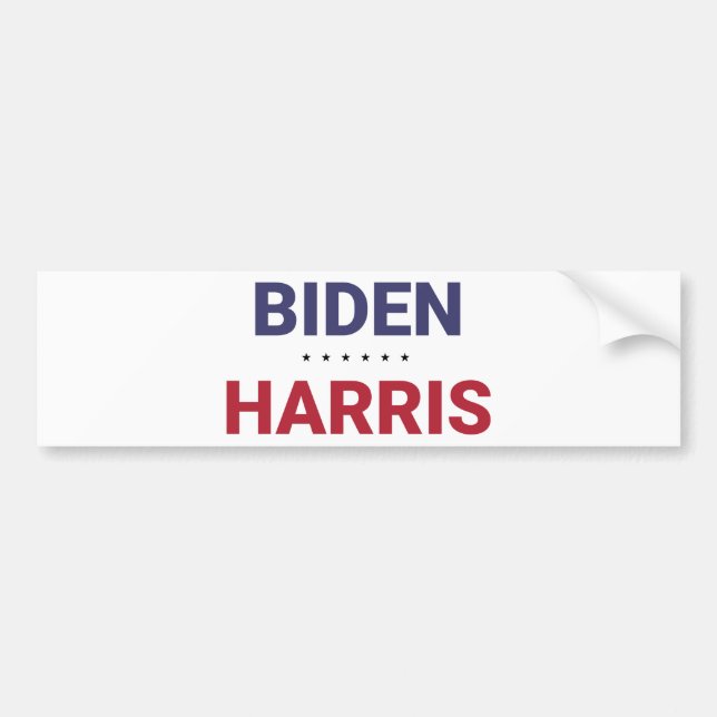 Joe Biden and Kamala Harris (2020 US Election) Bumper Sticker (Front)