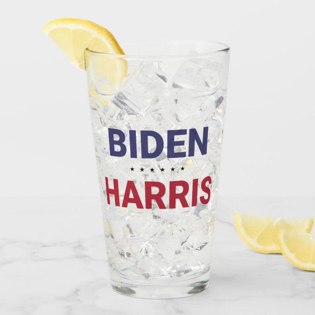 Joe Biden and Kamala Harris (2020 US Election) Glass (Front Ice)