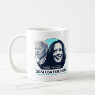 Joe Biden and Kamala Harris 2024 USA ELECTION Coffee Mug
