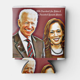 Joe Biden and Kamala Harris_ 46th President_ Can Cooler
