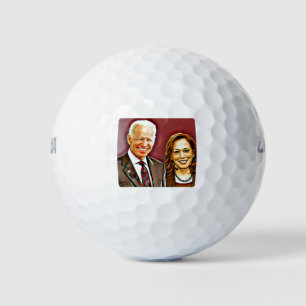 Joe Biden and Kamala Harris_ 46th President_ Golf Balls