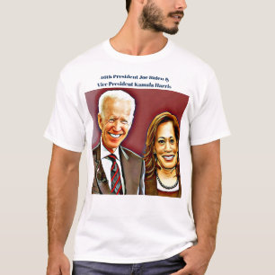 Joe Biden and Kamala Harris_ 46th President_ T-Shirt