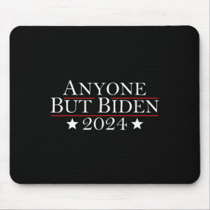 Joe Biden Anyone But Biden 2024 Trump  Mouse Mat