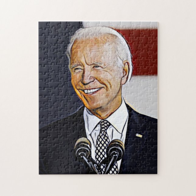Joe Biden Art Puzzle (Vertical)