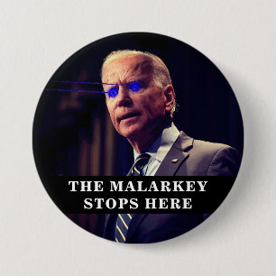 Joe Biden as Dark Brandon 7.5 Cm Round Badge