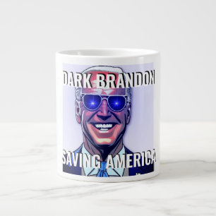 Joe Biden as Dark Brandon Giant Coffee Mug