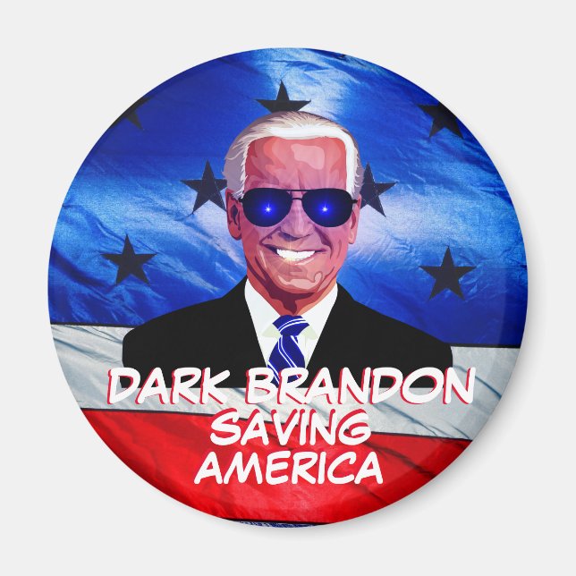 Joe Biden as Dark Brandon  Magnet (Front)