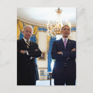 Joe! Biden & Barack Obama Postcard