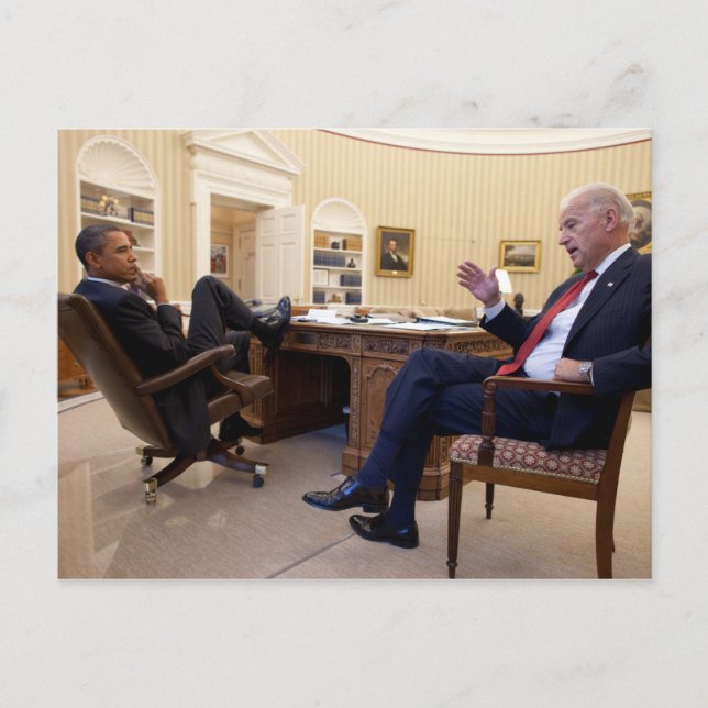 Joe Biden & Barack Obama Postcard (Front)
