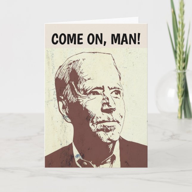 JOE BIDEN BIRTHDAY OR ANY OCCASION CARDS (Front)