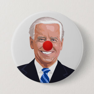 JOE BIDEN CLOWN BUTTONS