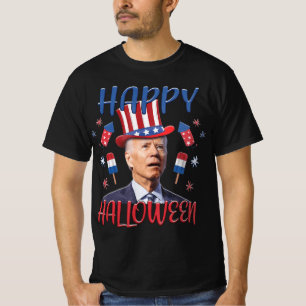 Joe Biden Confused Merry 4th Of Halloween Fourth O T-Shirt